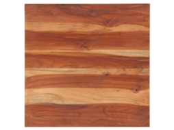 Table Top, Table Tops Vidaxl Marrom Madeira (60 X 60 Cm 25-27 Mm)