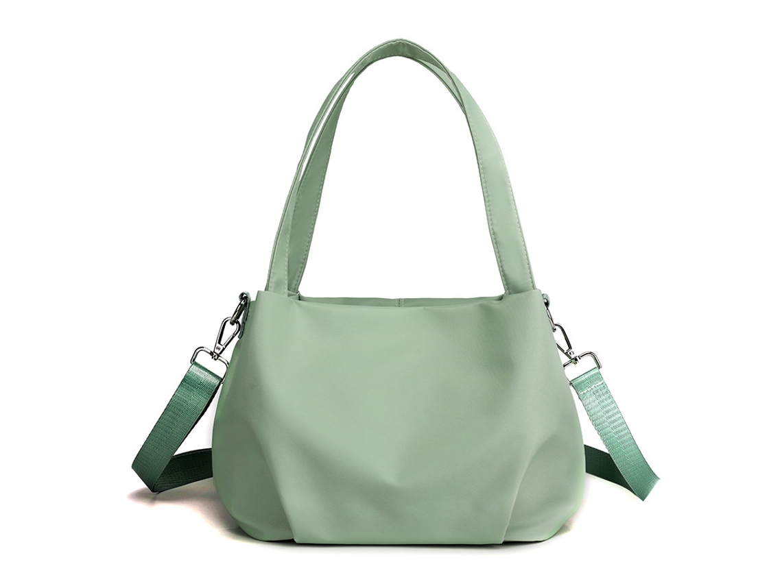 Bolsa De Ombro, Bolsa Tipo Sacola, Bolsa Tipo Carteiro Leve, Impermeável, De Nylon, Bolsa De Ombro Casual, Versátil, Verde Claro SUNNY SPACES
