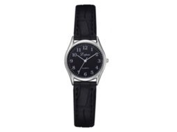 Reloj De Pareja De Aleación Moda Correa Pu Dial Redondo Analógico De Cuarzo