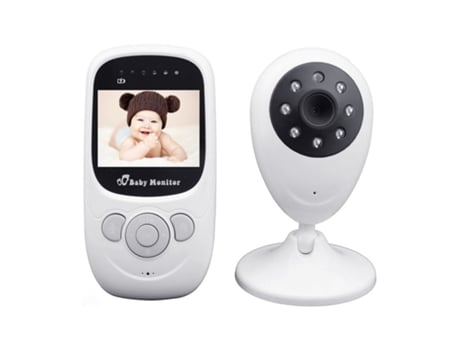 Intercomunicador para Bebé SP880 Baby Monitor LCD 2.4" (Vídeo - Alcance até 200 m)