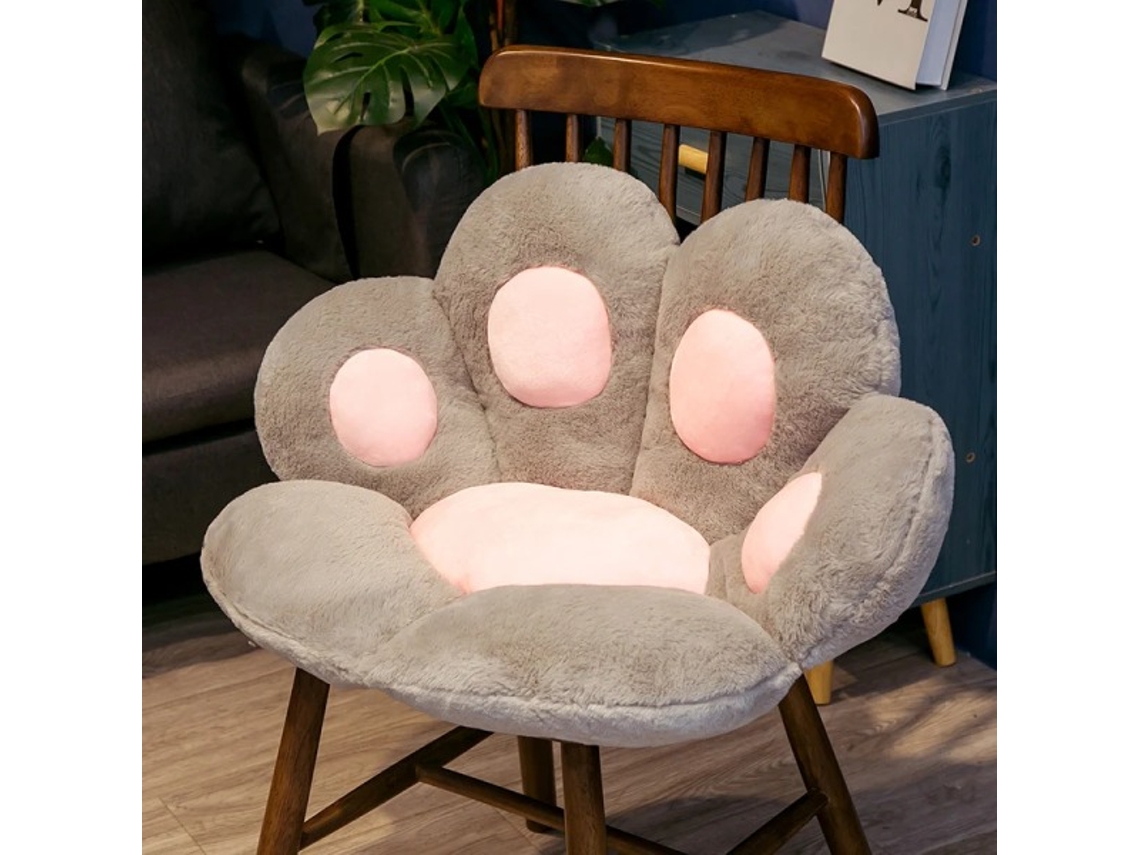 Almofada De Assento De Pata De Gato Kawaii, Bicho De Pelúcia Gigante, Sofá Macio, Cadeira De Casa Interna, Travesseiro Decorativo, Presente Para
