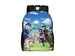 Mochila De Estudante Genshin Impact F183, Durável E Leve, Com Alça De Ombro Impermeável E Respirável. Olysi Shop