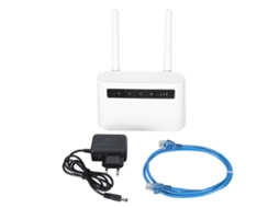 Roteador Wireless 4g Lte 300mbps Com Slot De Sim E Antena 2.5dbi Hotspot Wifi Móvel Para Europa 100-240v