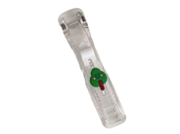 Dispenser De Clips De Papel Clam Plástico De Agarre Fuerte Para Documentos E Notas