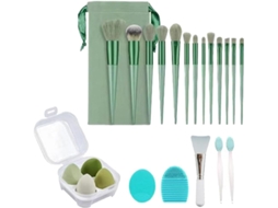 Conjunto de Pincéis SFUSHOS, para base, sombra, maquiagem