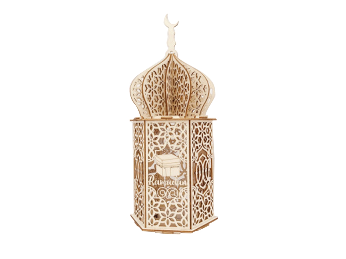 Caixa Diy Ramadan Iftar 10x10x24cm para Celebrar o Ramadan LAXISCREED
