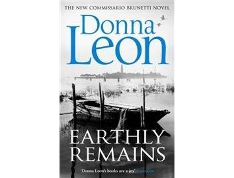 ZEBLAZE - Livro Earthly Remains de Donna Leon Livro Earthly Remains de Donna Leon