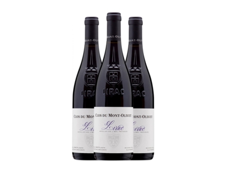Vinho CLOS DU MONT-OLIVET Lirac (0.75 L - 3 Unidades)
