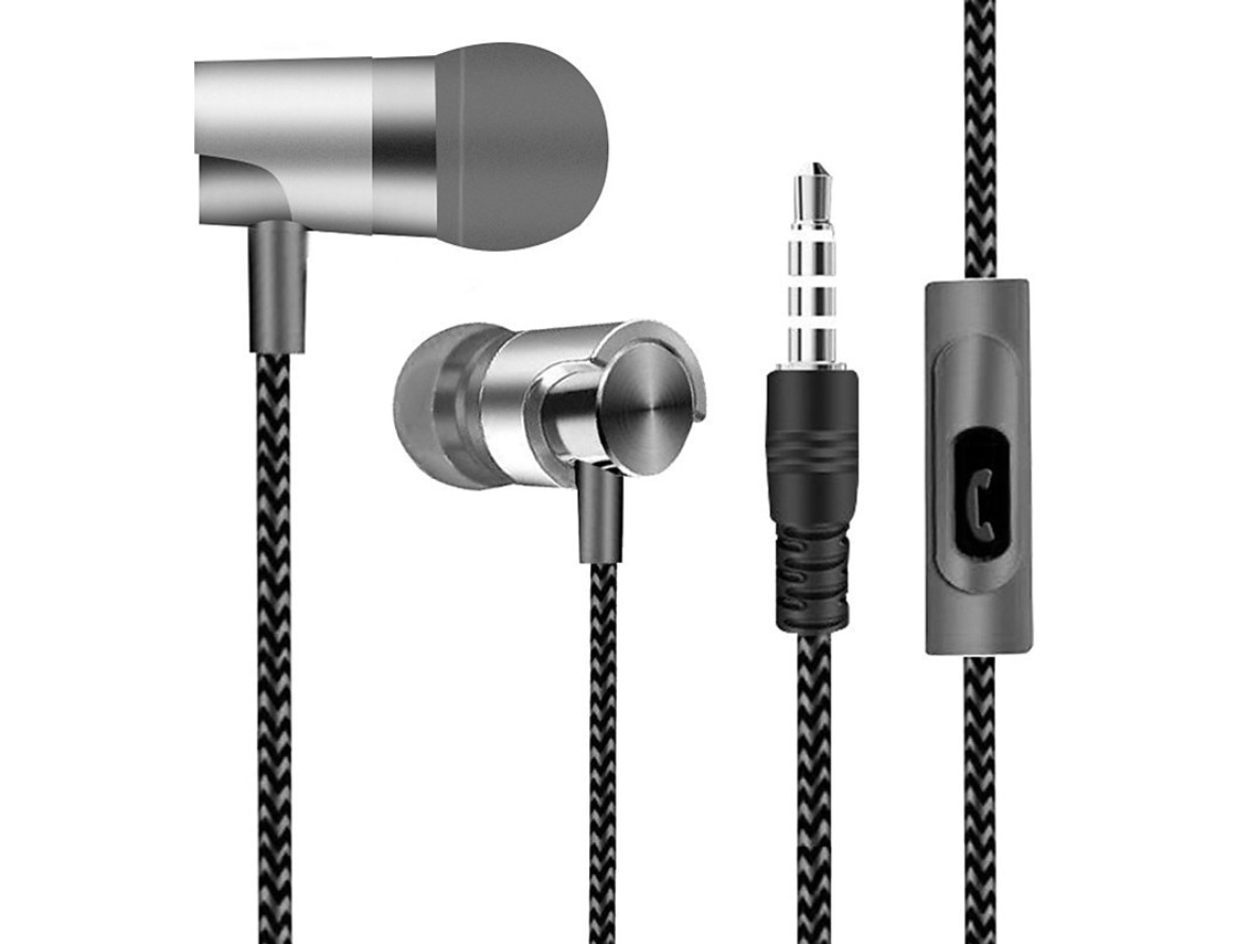 Fones de Ouvido Sem Fio MDUG com alto-falantes, microfone robusto e entrada auxiliar (prateado)