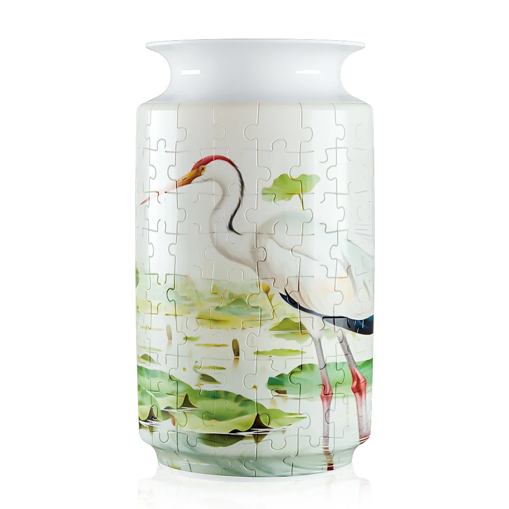 Vaso De Quebra-cabeça 3d, Brinquedo Educativo De Plástico Para Montar, Decoração Para Casa