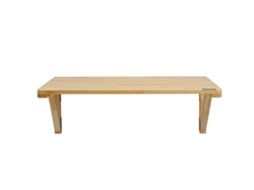Mesa Dobrável Montada na Parede, Rebatível de 31,5 X 23,62 Polegadas, Escrivaninha Flutuante Madeira com Suporte Ferro, para Espaços Pequenos,