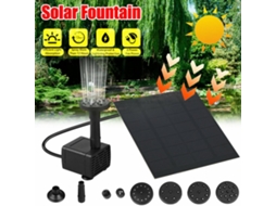 Fonte Solar Para Banho De Pássaros, Kit De Bomba Dágua Solar Faça Você Mesmo Com Partida E Pausa Automáticas Inteligentes, Diferentes Estilos De Água