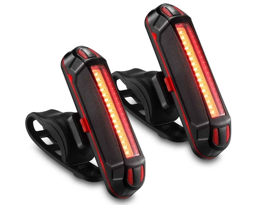 Luz Traseira Bicicleta Ipx6 Mtb/capacete Preta Yizhood