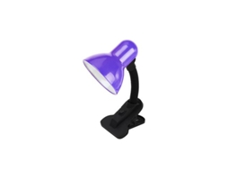 Yezco E27 Clipe Ajustável Flexos Roxo 26x11,5x12cm Fabrilamp