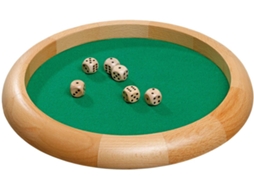 Madeira de pista de dados de 30 cm