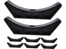 Suporte para halteres e barras de levantamento, 8 peças, resistente, S/MARCA
