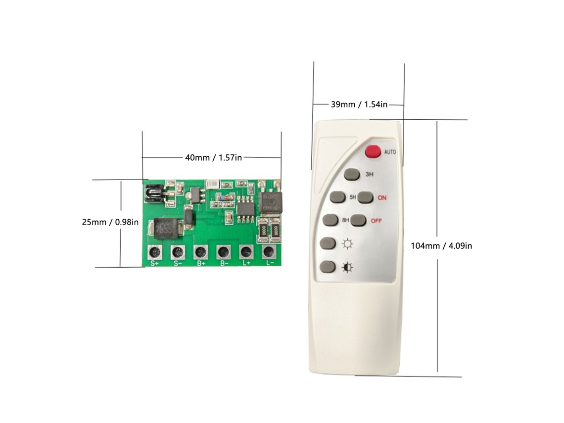 Laxiscreed Solar Light Com Painel De Comando Remoto E Dimmer Para Iluminação Exterior Eficiente