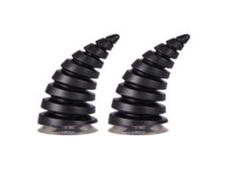 Chifres do Diabo TAISHENGDA para decoração de capacete de motocicleta
