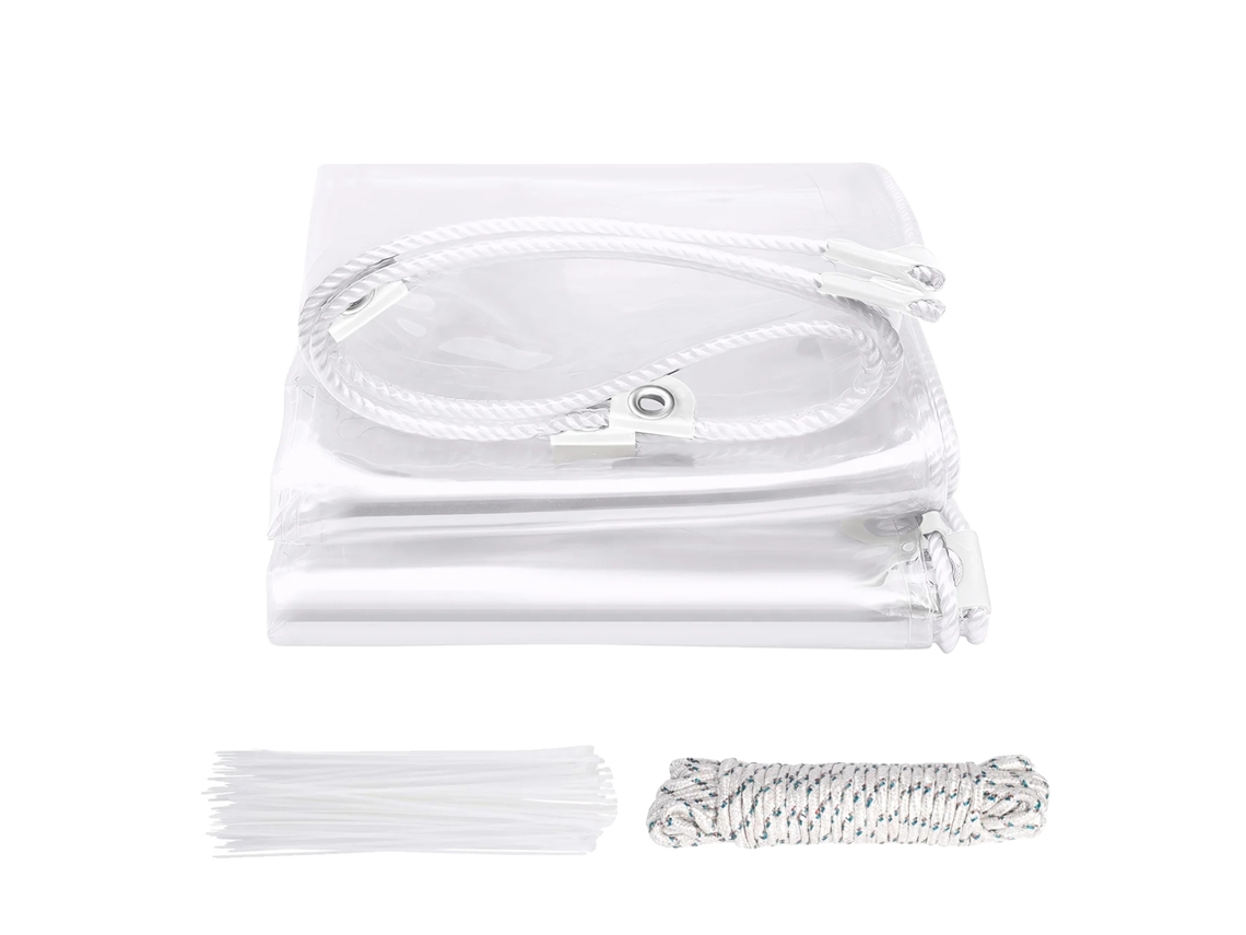 Lona, Impermeável, Resistente A Rasgos, Transparente-a, 2.5mx4m