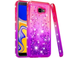 Capa Samsung Galaxy J42018 HONGWE. Rosa/Roxo