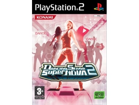 Jogo PS2 Dancing Stage SuperNOVA 2