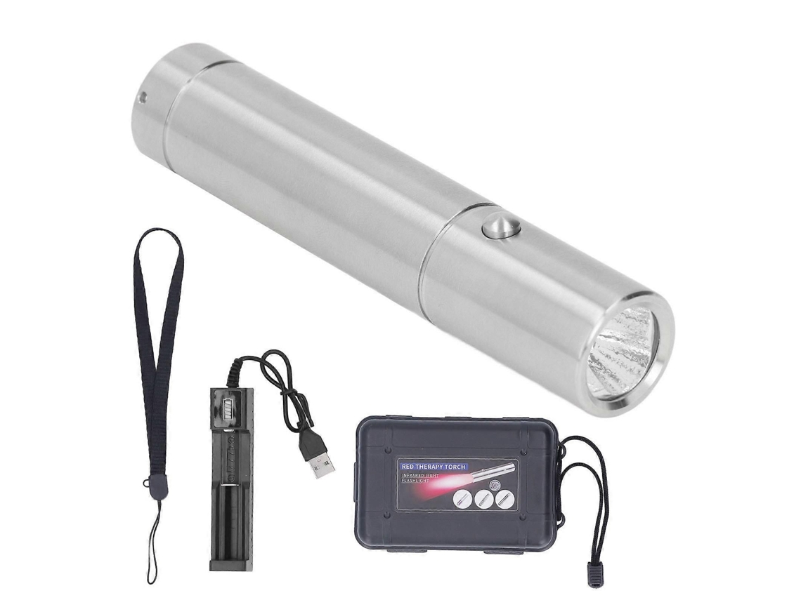Lanterna Led De Luz Infravermelha Vermelha Para Terapia, Alívio De Desconforto Muscular E Articular, 630 660 850 Nm