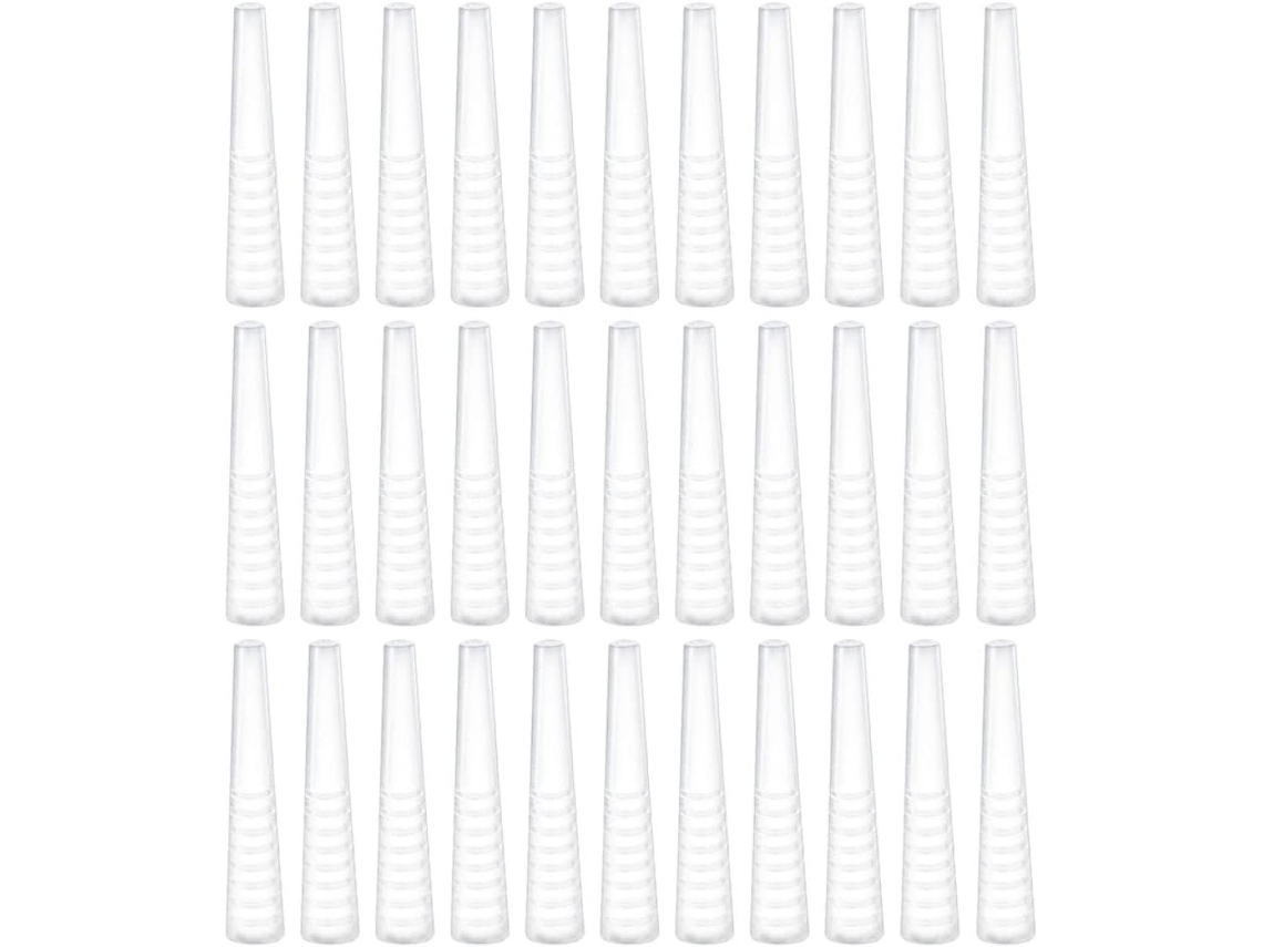 Estojo De 50 Pinças De Cílios De Silicone