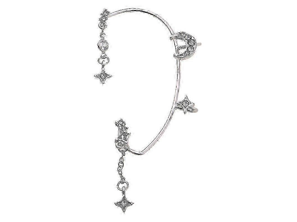 Ear Cuff Wrap Crawler Sem Perfuração Estilo Fada, Par