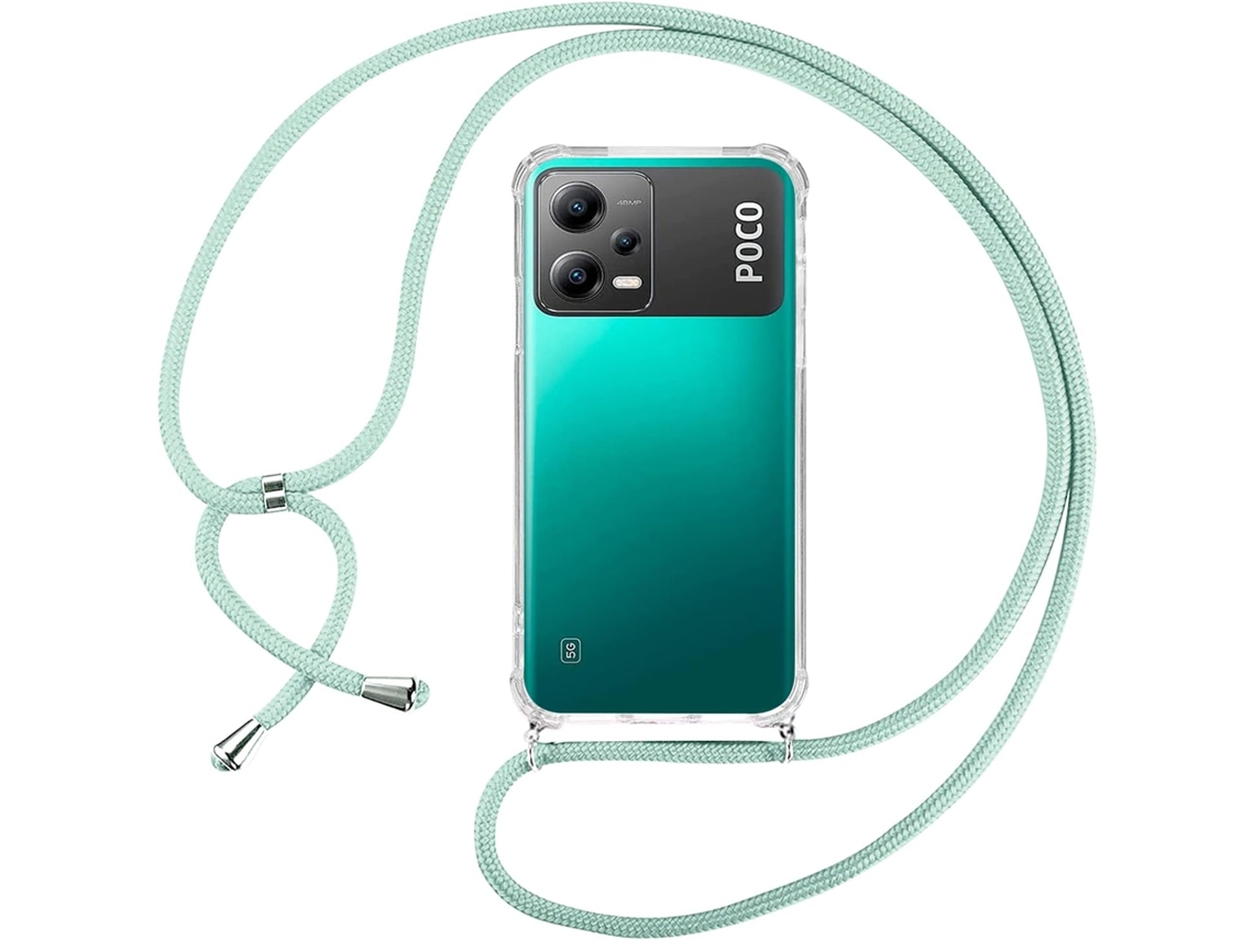 Correia Colar Nota para Xiaomi Xiaomi Poco X5 5G/Note 12 5G HONGWE. Transparente