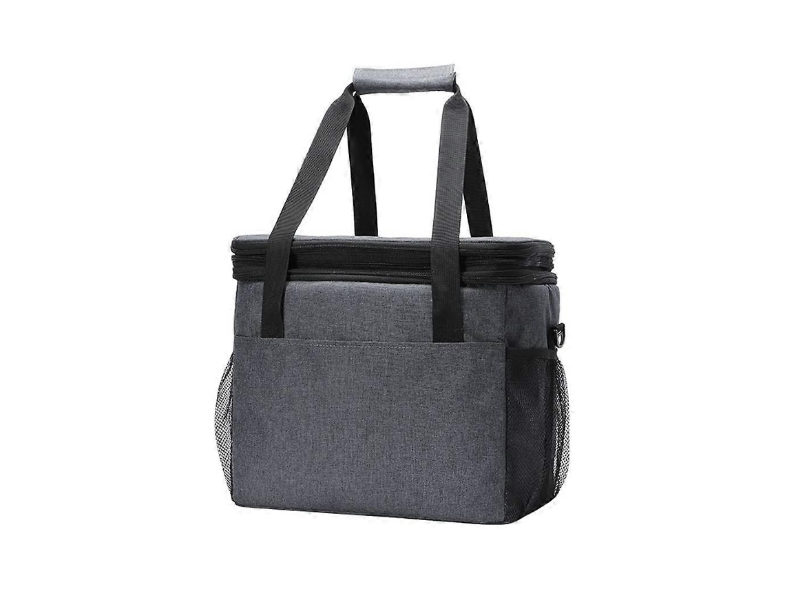 Bolsa Térmica Dobrável Grande Com Isolamento Térmico, Interior À Prova De Vazamentos E Fácil De Limpar, Ideal Para Férias Na Praia (30 X 27 X 21 Cm).