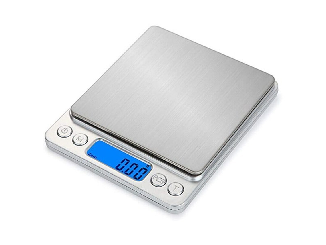Balança De Joias Precisão 500g/0.01g, Display Lcd, Peça Função Tara, Cozinha Para Acessórios Doméstica