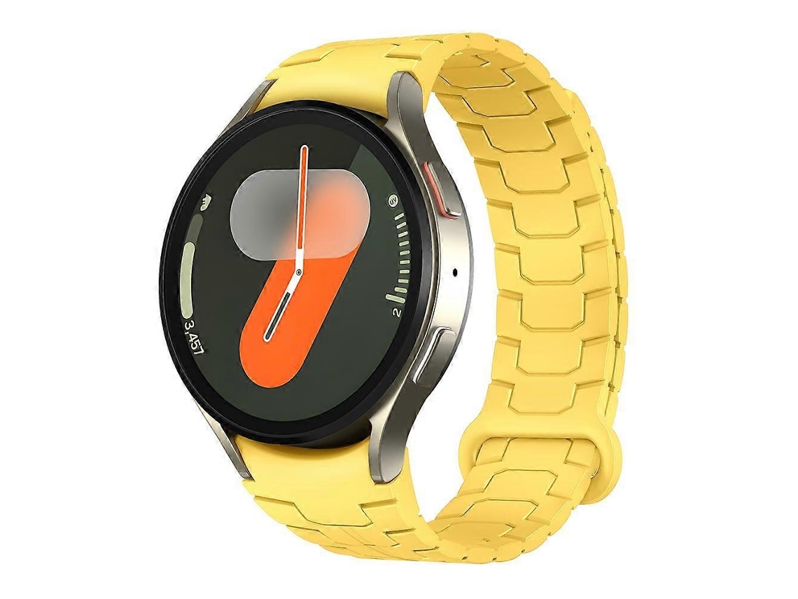 Pulseira Magnética De Silicone Para Samsung Galaxy Watch 7 / 6 / 5