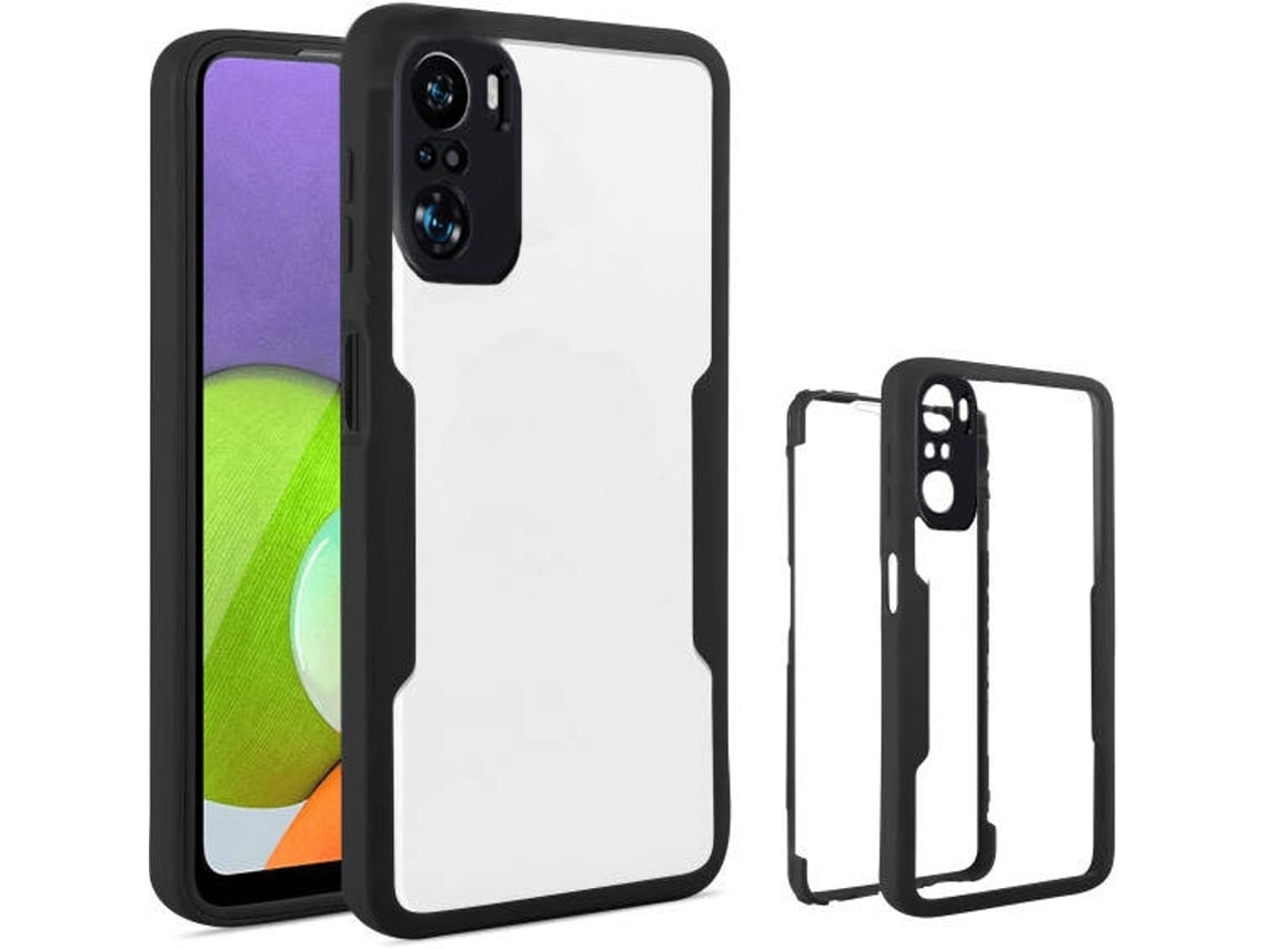 Capa Note Para Xiaomi 360° Yemaesre Preto