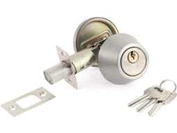 Novo Conjunto De Fechadura Com Chave E Puxador Redondo Metal Para Quarto, Modelo Lon0167, Confiável E Eficaz, Com