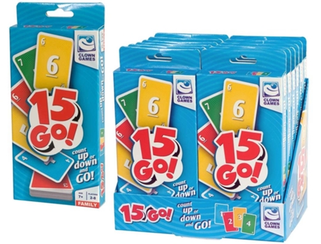 Jogo de Cartas  15 Go!