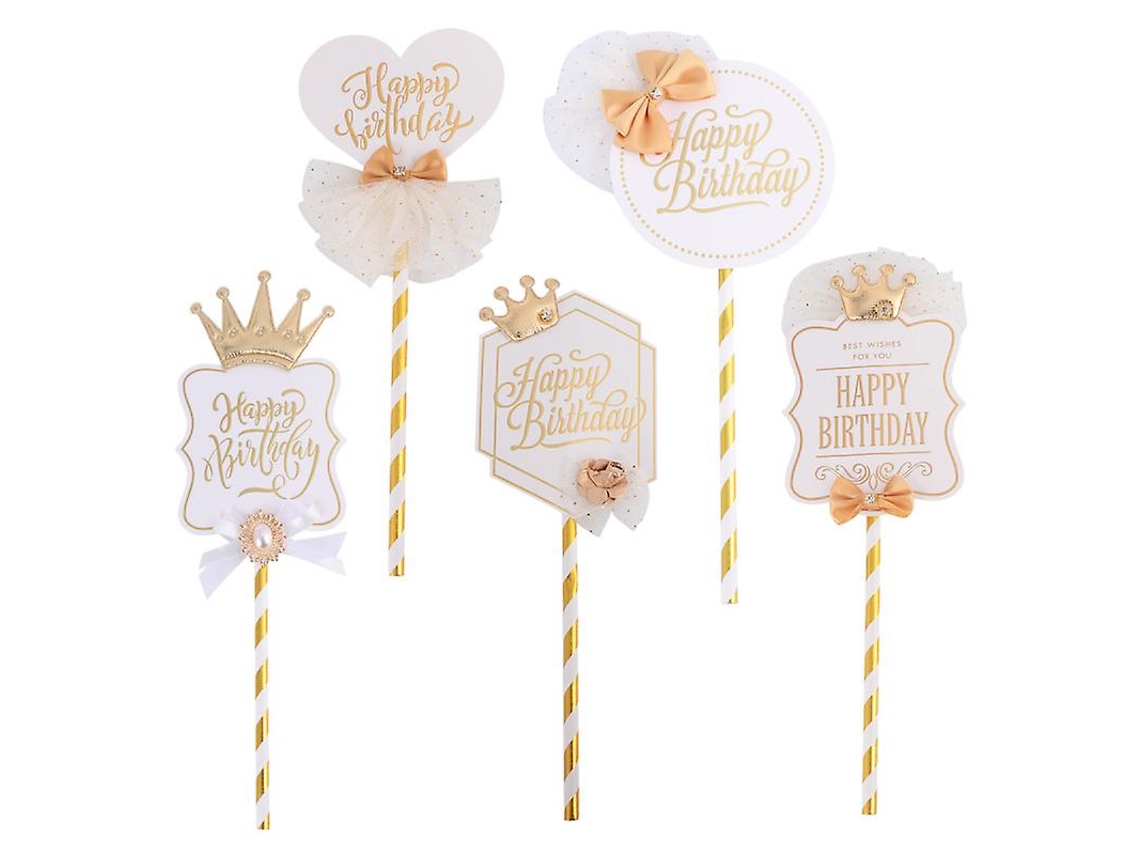 5 Peças De Escolhas Para Bolo De Aniversário