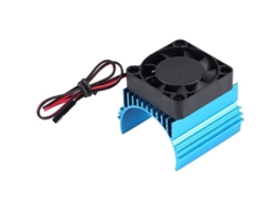 2026 aletas de Resfriamento para Motor Rc, Conjunto Universal com Ventilador para Carros Rc 1/10 4074/4274/1515