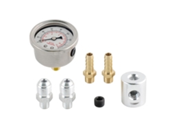 Para Sistema De Combustível Automotivo - Manômetro De Pressão De Óleo Universal Para Carro, 1/8 Npt, 0-160 Psi