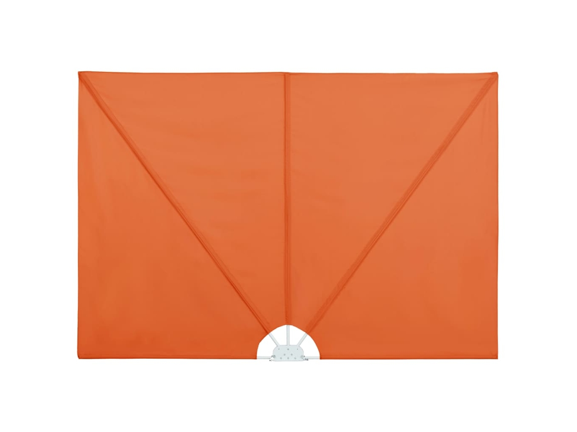 MAISON EXCLUSIVE Toldo Lateral Terracota Dobrável 400x200 cm