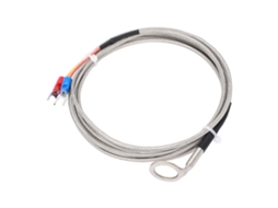 Sensor de Temperatura Termopar Tipo K Acero Inoxidable para Medición Cht Motor Automotriz Con Arandela 14mm 1m