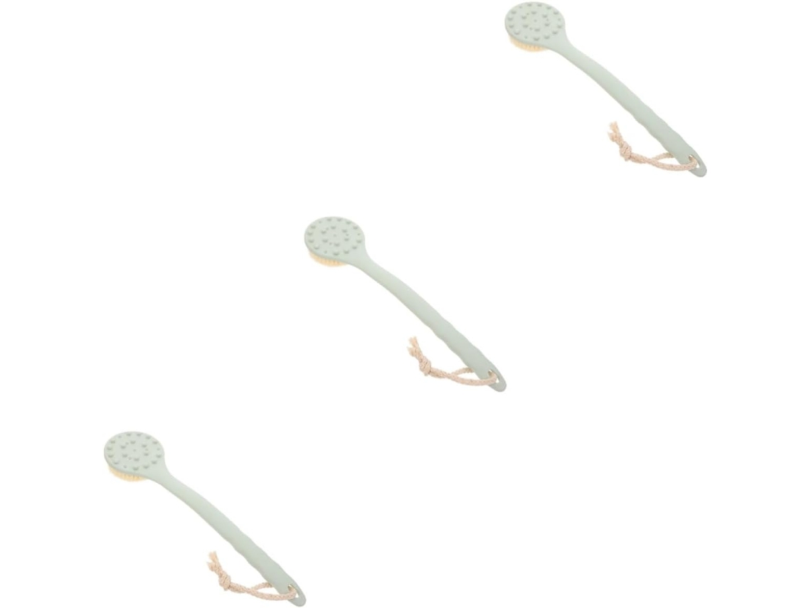Conjunto De 3 Escovas Banho Didiseaon, Escova De Banheiro Com Cabo Longo, Escova Longa Para As Costas, Escova Para As
