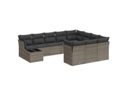 Garden Sofa Set, Garden Sofa Sets Vidaxl Cinzeto Rattan / Vime (n/a)