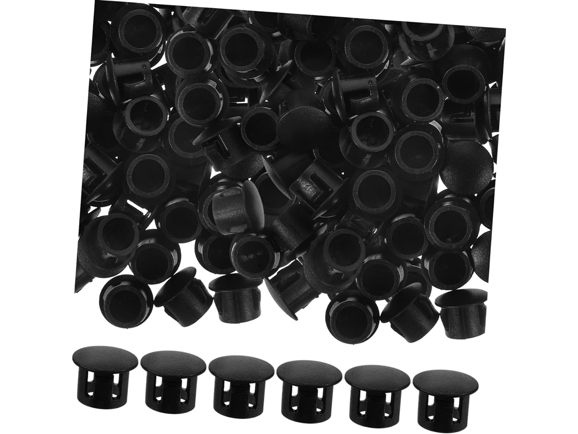 Conjunto De 100 Peças Tampões Plásticos Redondos Para Proteção Móveis, Ideais Para Cobrir Cadeiras E Furos De Canos