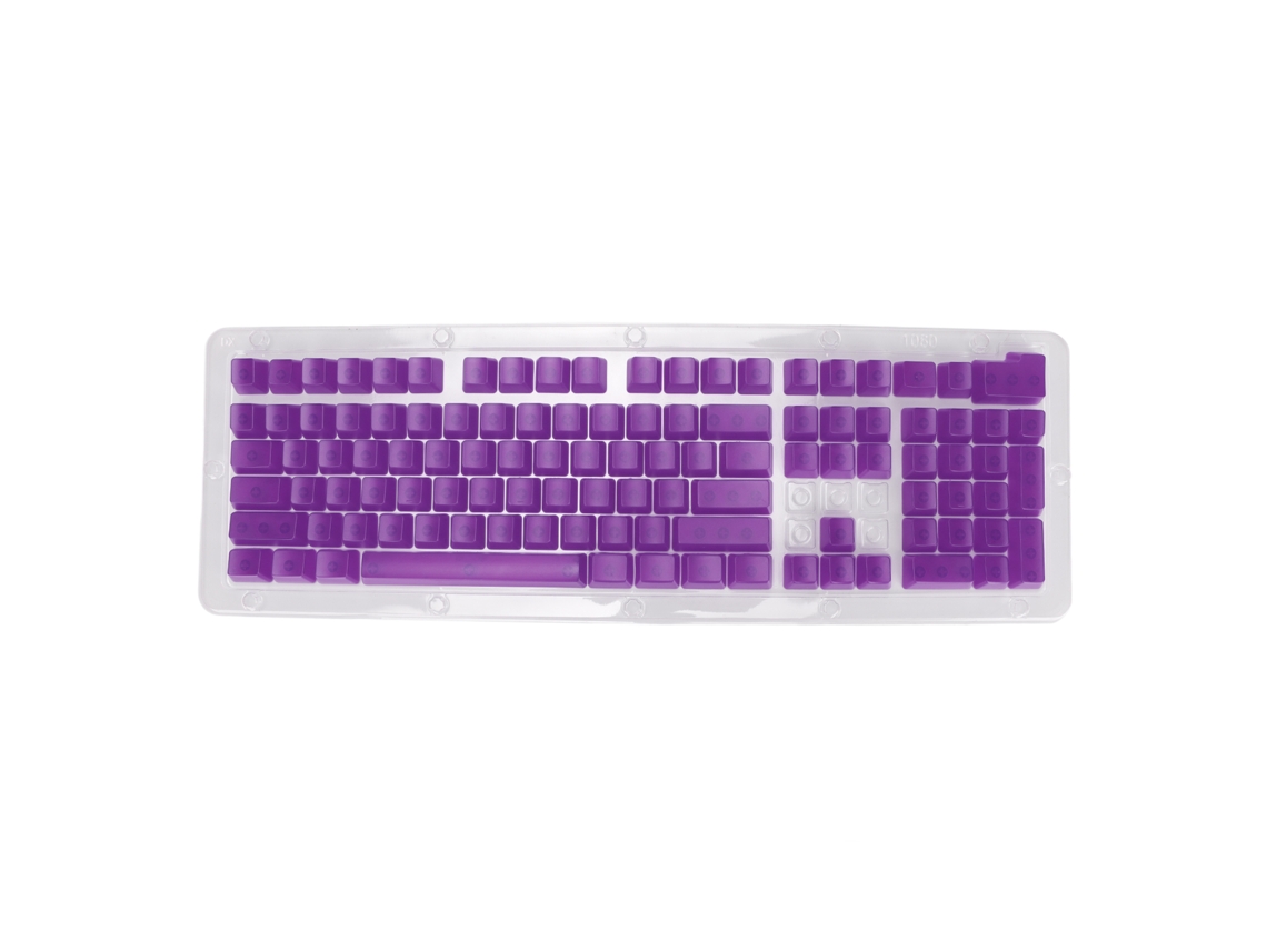 Teclas de Teclado Mecânico LAXISCREED (108 Teclas Transparentes Altura Oem Diy Retroiluminação)