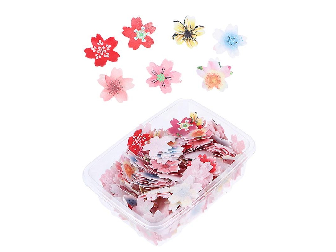 880 Peças Decorações Criativas Para Topper De Bolo, Modelagem De Flores, Decorações De Sobremesa