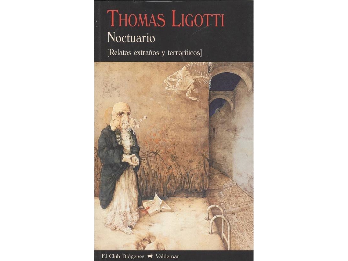 Livro Noctuario de Thomas Ligotti (Espanhol)