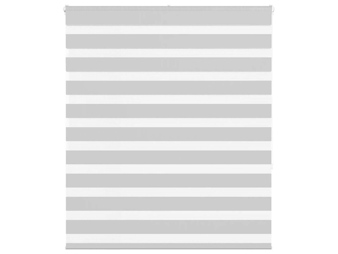 Zebra Blind, Zebra Blinds Vidaxl Cinzeto Poliéster (130 X 150 Cm)