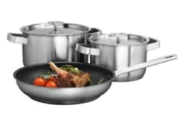 Aeg - Conjunto De 2 Panelas E 1 Frigideira A3Ss