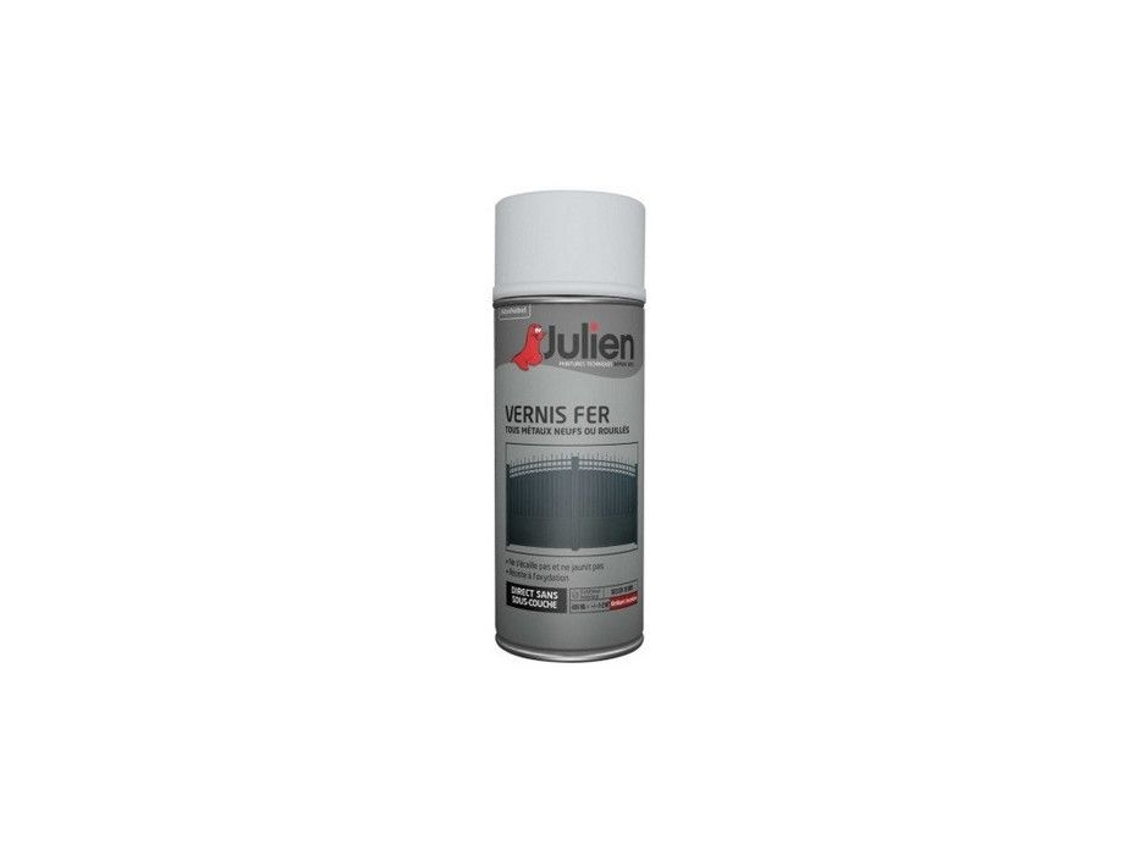 Verniz Spray Para Todos Os Metais Julien N°78 400 Ml Acabamento Vitrificado Uso Externo