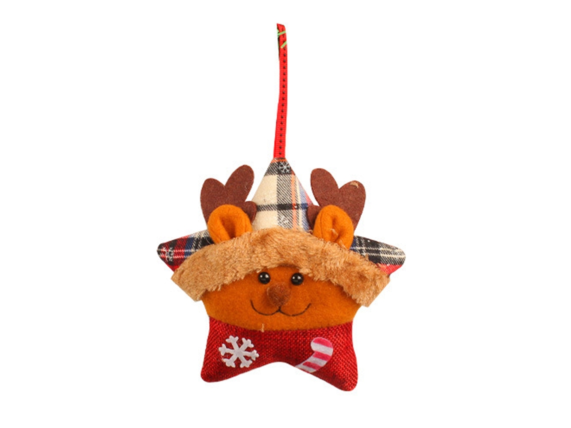Laxiscreed Ornamentos De Natal Com Pai Natal E Elfos Em Peluche Para Decoração De Árvore Natal